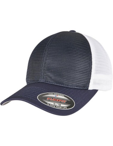 FLE-360T-Flexfit 360 Omnimesh Cap 2-Tone